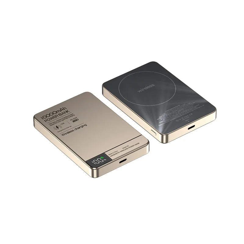 10,000mAh Magnetic MagSafe Power Bank – Fast Wireless Portable Charger for iPhone with USB-C Fast Charging