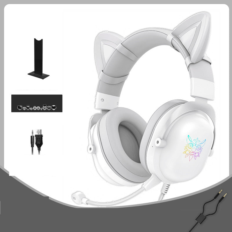 Head-Mounted Gaming Gaming  Wired Computer Headset