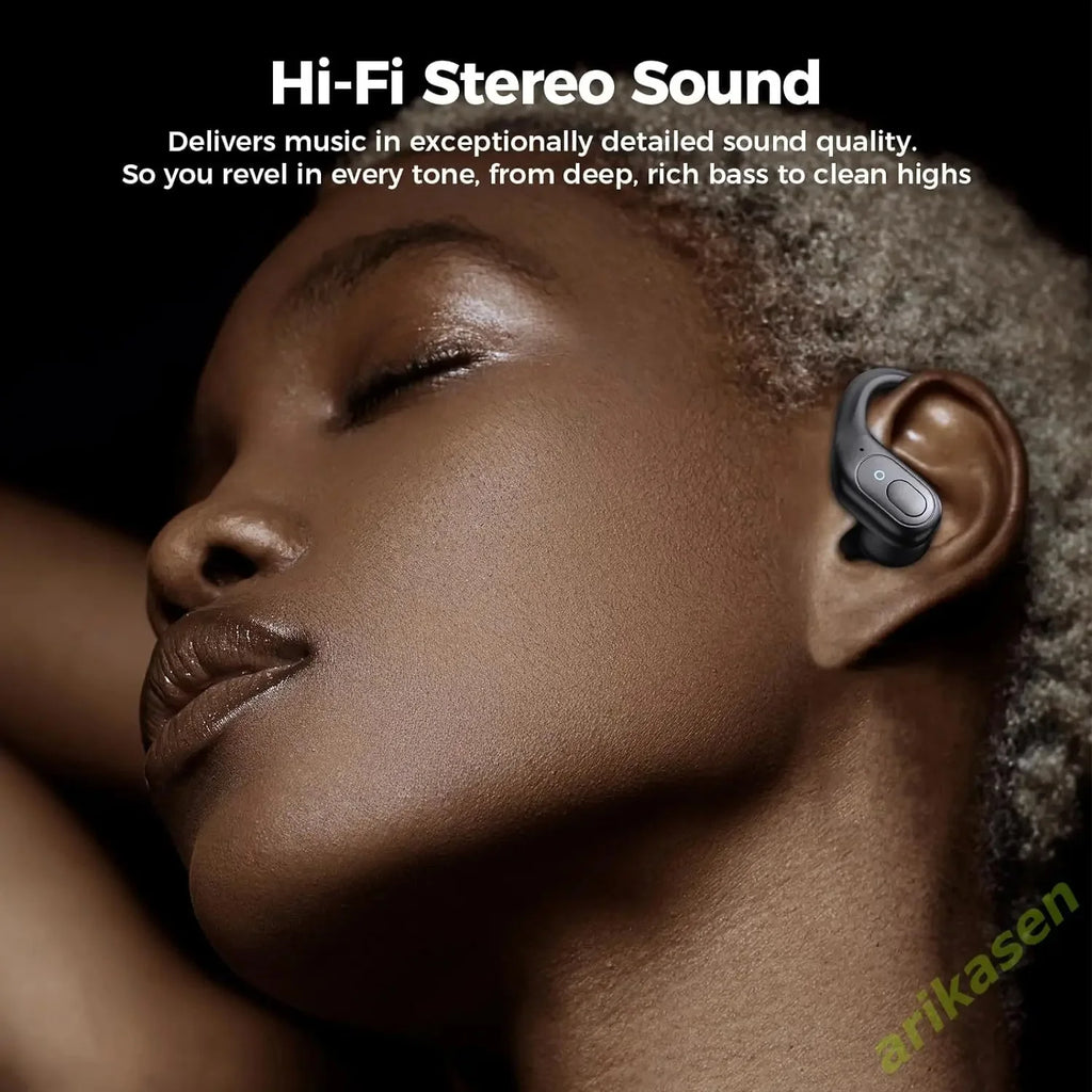 Bluetooth 5.3 Wireless Sports Earbuds with 75H Playtime