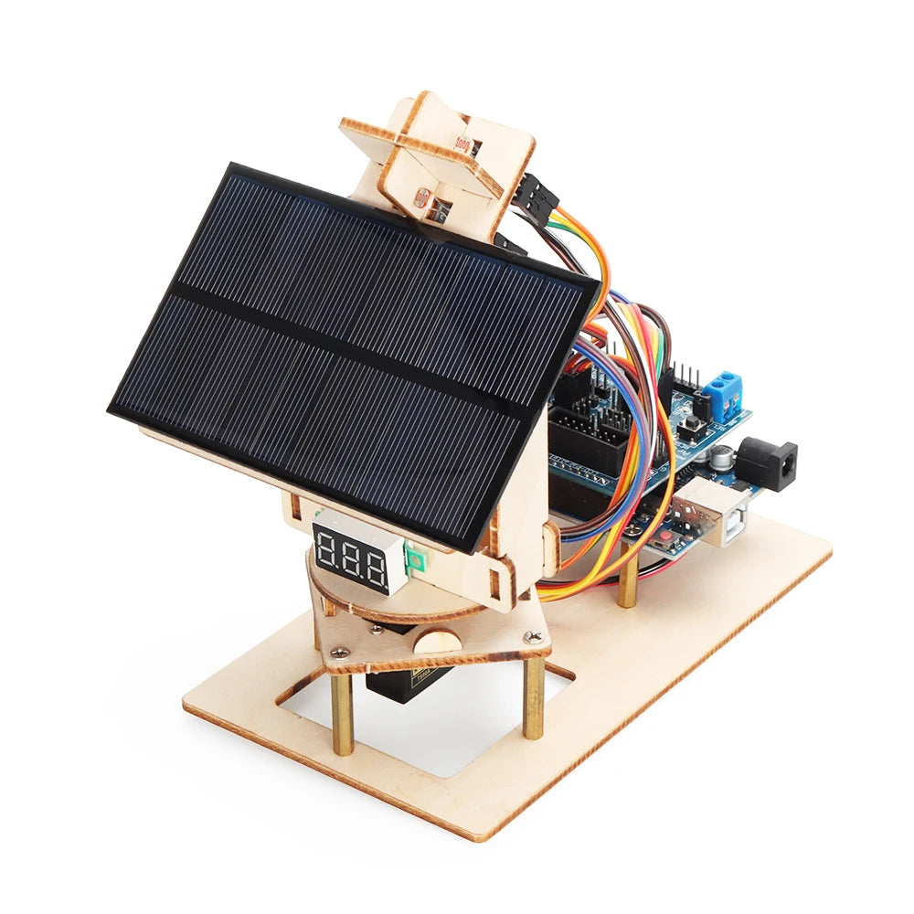 Solar Tracking Starter Kit for Arduino Programmble Best Selling DIY Electronics Kit STEM School Education Full Version Set +Code