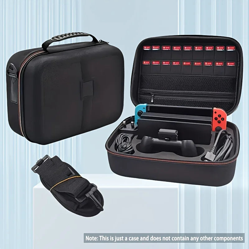 Nintendo Switch & OLED Accessories Kit – Protective Carrying Case with Storage Bag for Console, Pro Controller & Accessories
