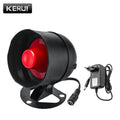 Wireless Home Security Alarm System – 433MHz Door Sensor, PIR Motion Detector & Loud Anti-Theft Siren for Home & Garage