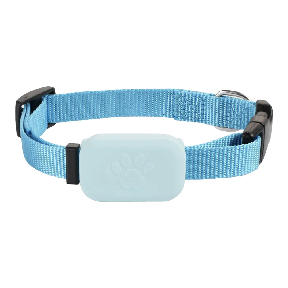 Smart Pet GPS Tracker with Adjustable Collar – Real-Time Locator for Dogs & Cats