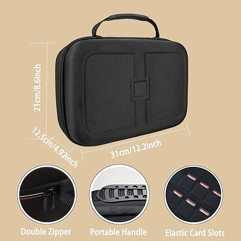 Nintendo Switch & OLED Accessories Kit – Protective Carrying Case with Storage Bag for Console, Pro Controller & Accessories