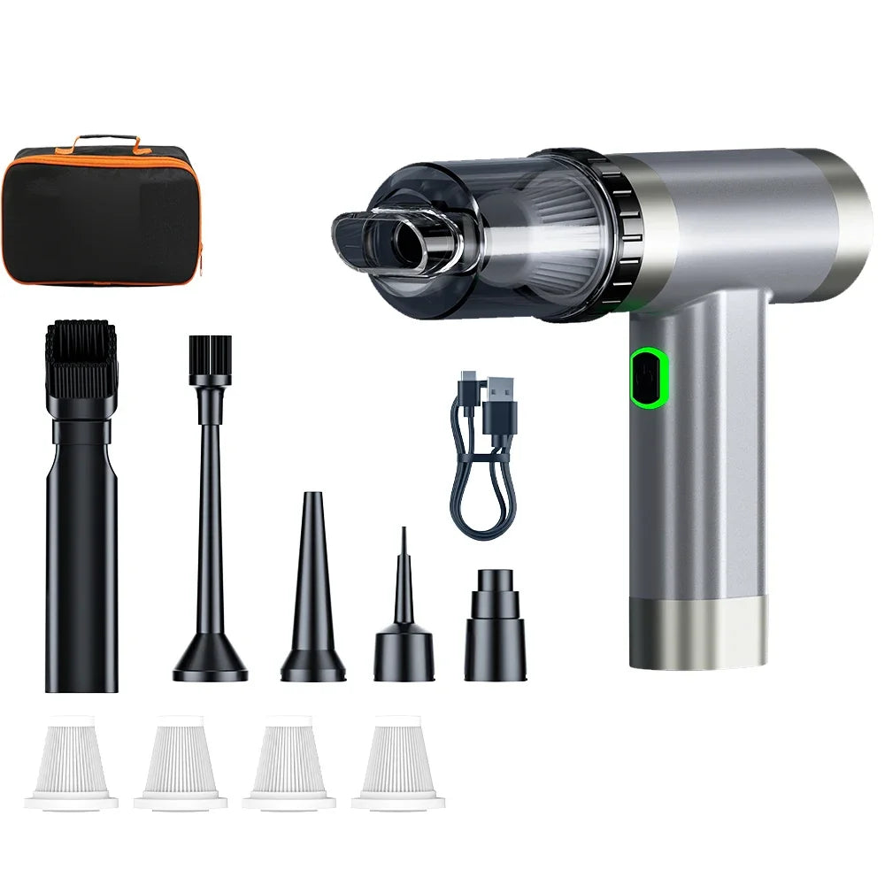 Portable Wireless Car Vacuum & High-Power Blower