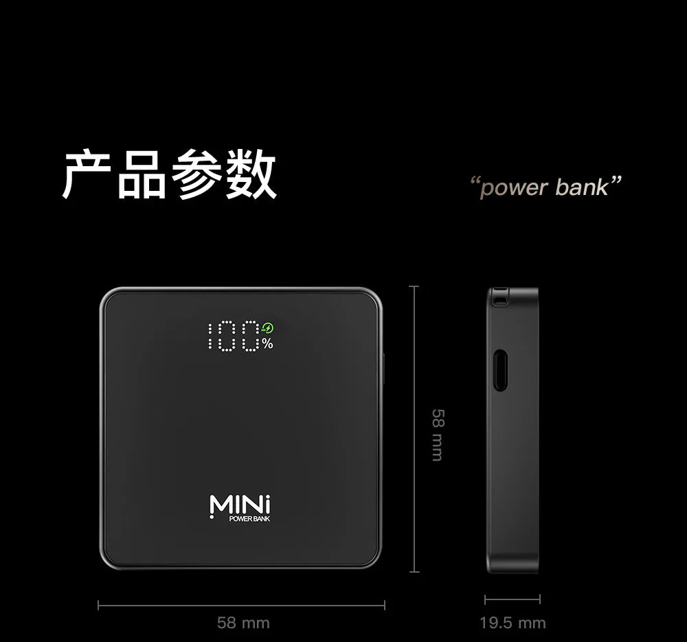 Original 10,000mAh Magnetic MagSafe Power Bank – Ultra-Slim Wireless Portable Charger for iPhone 17, 16, 15, 14 & 13