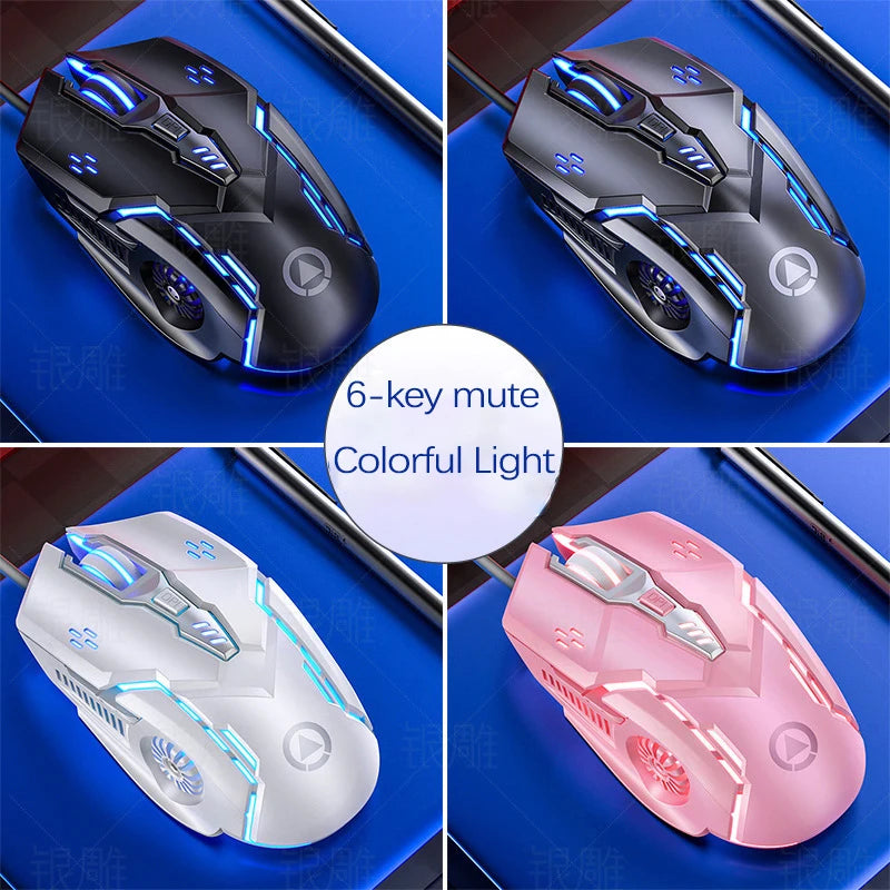 G5 3200 DPI Wired RGB Gaming Mouse