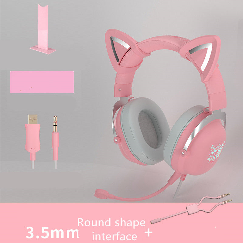 Head-Mounted Gaming Gaming  Wired Computer Headset