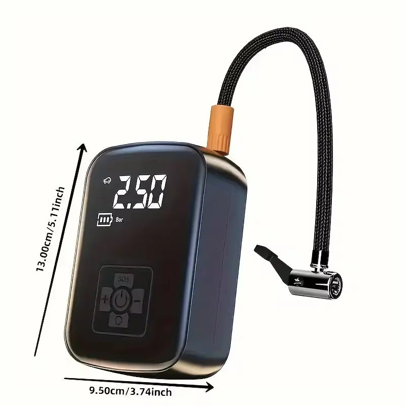 Wireless Portable Tire Inflator & Air Compressor Pump