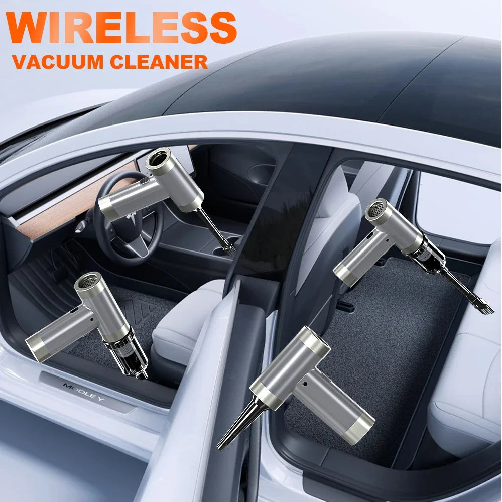 Portable Wireless Car Vacuum & High-Power Blower