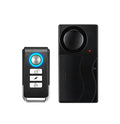 Wireless Vibration Alarm Door and Window Anti-Theft Alarm with Remote Control 110Db Motorcycle Bicycle Security Sensors