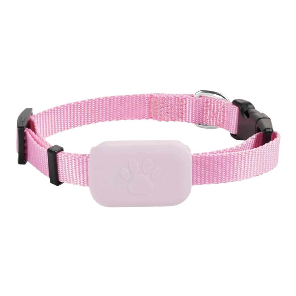 Smart Pet GPS Tracker with Adjustable Collar – Real-Time Locator for Dogs & Cats