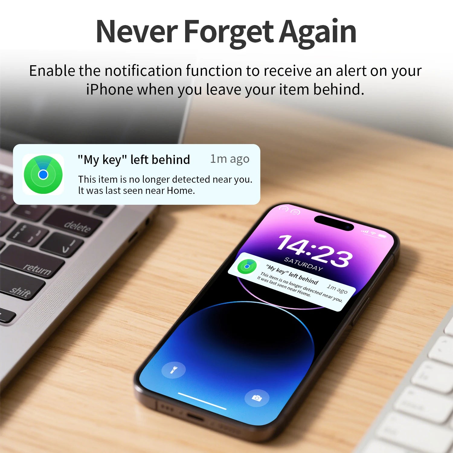 Bluetooth Pet & Item Tracker – Works with Apple Find My, Smart AirTag Alternative for Keys, Pets, Bags & Luggage (iOS Compatible)