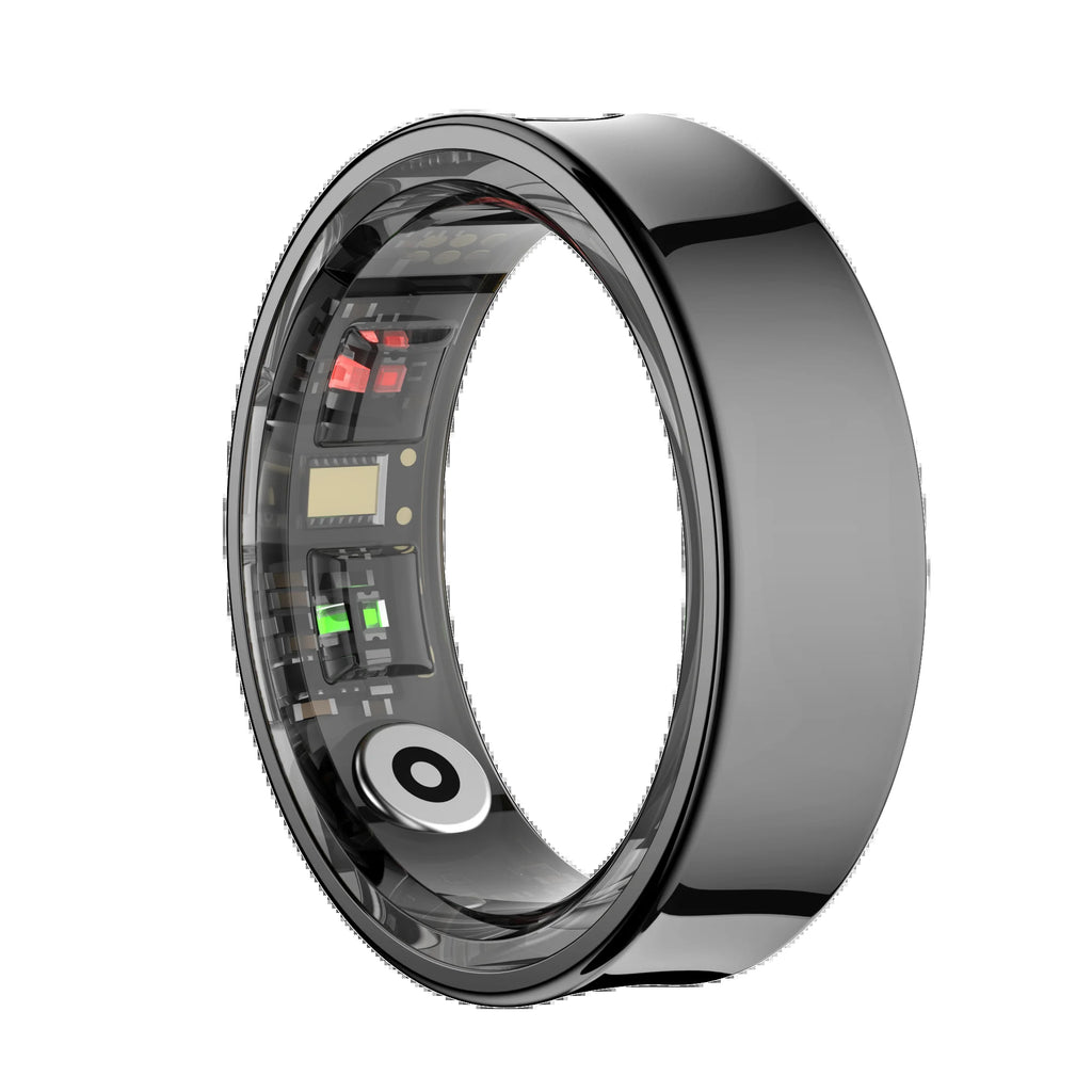 Smart Fitness Ring with Sleep & Temperature Tracking