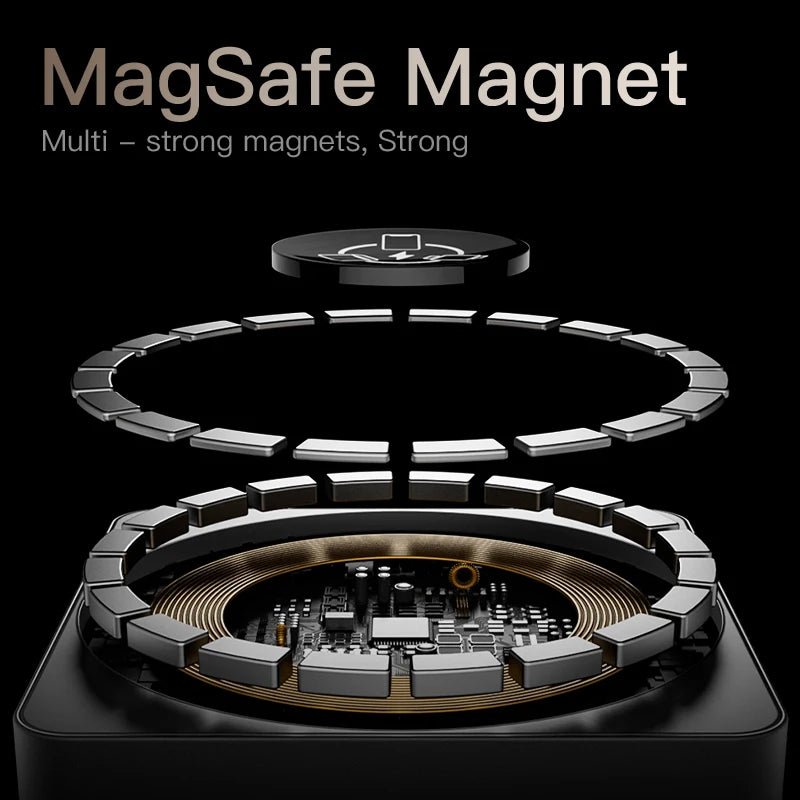 Original 10,000mAh Magnetic MagSafe Power Bank – Ultra-Slim Wireless Portable Charger for iPhone 17, 16, 15, 14 & 13