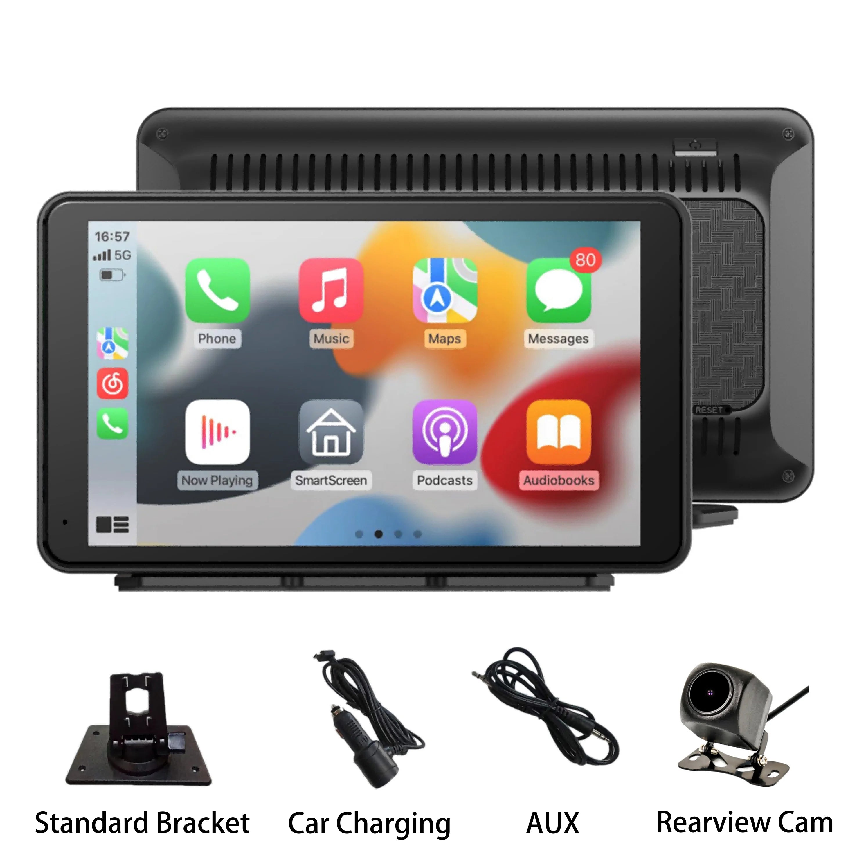 7" Wireless CarPlay & Android Auto Touchscreen