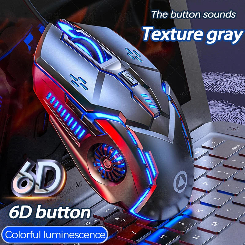 G5 3200 DPI Wired RGB Gaming Mouse