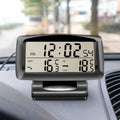 Digital Car Thermometer & Alarm Clock with Backlight