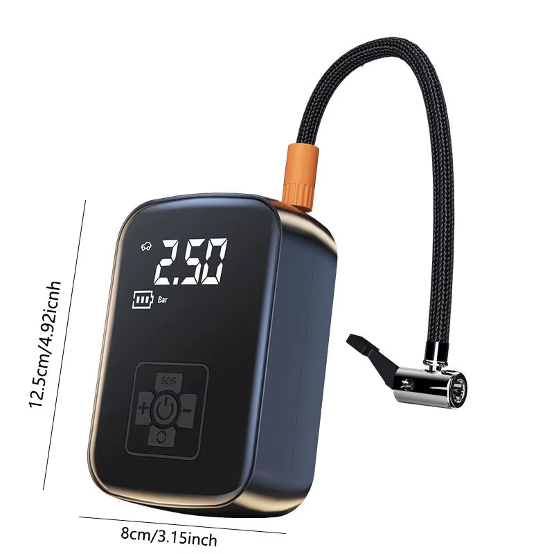 Wireless Portable Tire Inflator & Air Compressor Pump