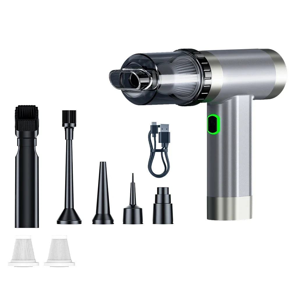 Portable Wireless Car Vacuum & High-Power Blower