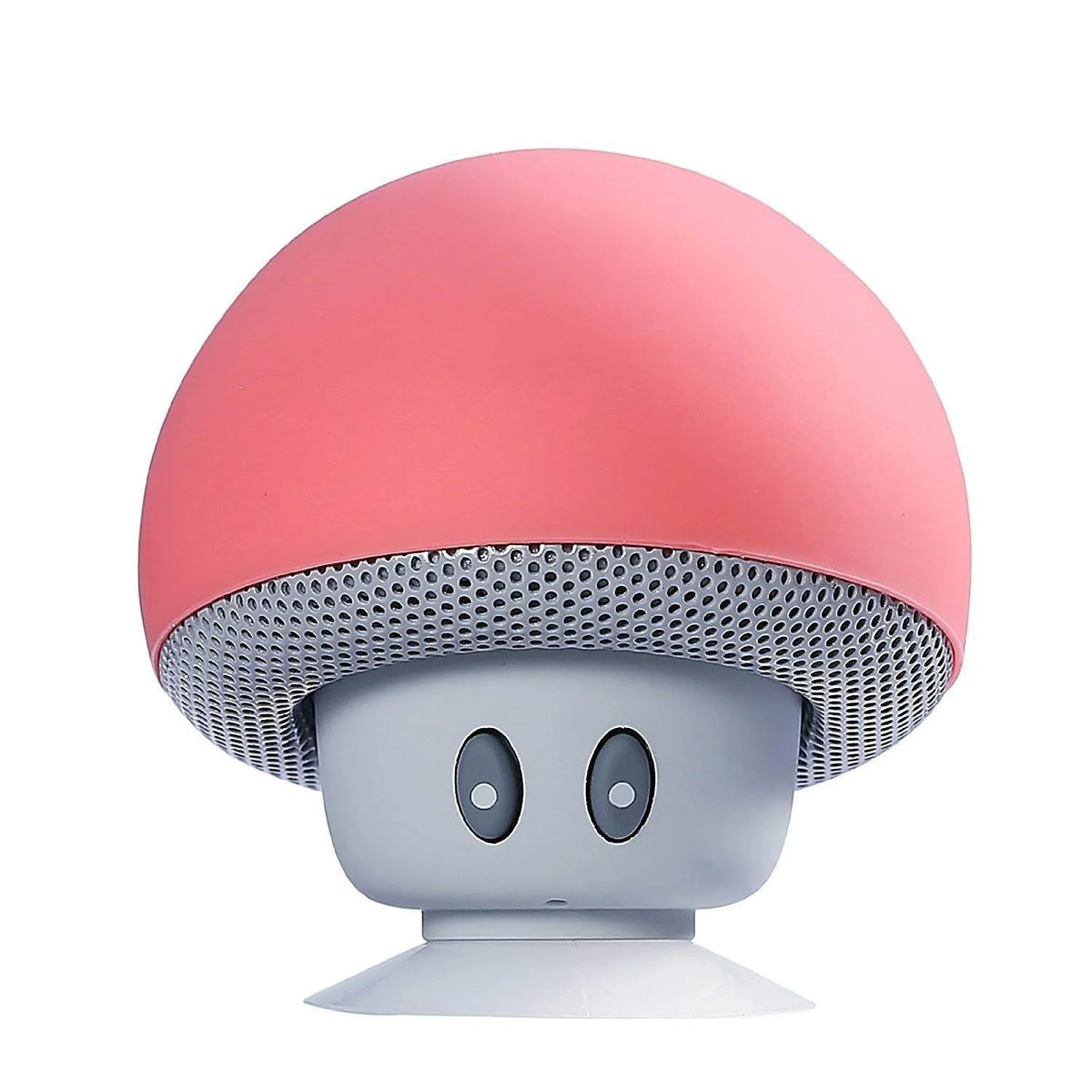 Mini Mushroom Bluetooth Speaker – Portable Wireless Sound Box with Suction Cup Phone Holder, Cute Gift for Girls & Kids