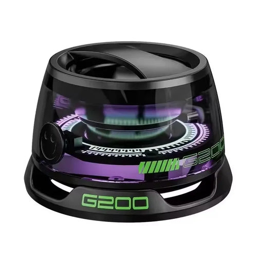 2026 G200 Magnetic Bluetooth Speaker – Bluetooth 5.3, RGB LED Lights, 7-Hour Battery, Built-in Phone Stand, Portable Mini Speaker