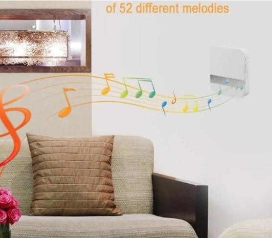 Hot Wireless Wifi Remote Smart Doorbell Ring Ding Dong Machine Phone Intercom Security Door Bell EU/US/UK/AU Plug Dropshipping