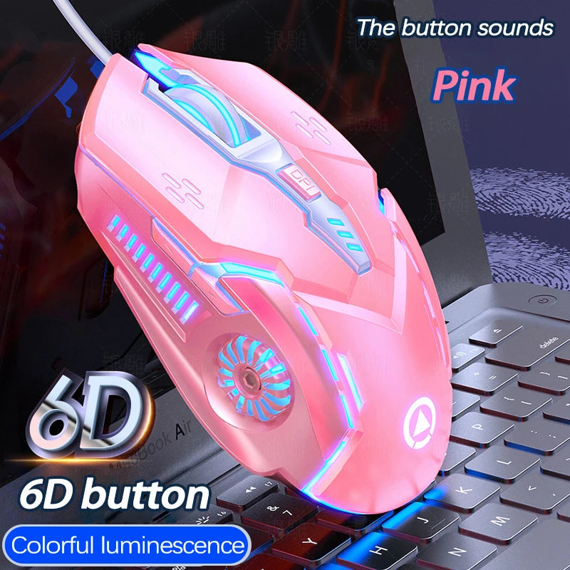 G5 3200 DPI Wired RGB Gaming Mouse